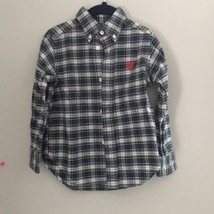Size 3t boys button up chaps shirt